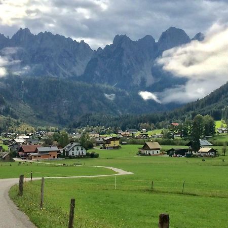 Ferienwohnung Dachstein Mountainview Gosau Exterior foto